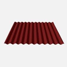 Corrugated Brick Red 28G Per Meter
