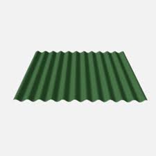 Corrugated Green Gloss 28G Per Meter