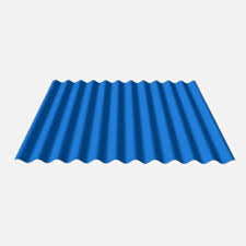 Corrugated Blue Gloss 28G Per Meter
